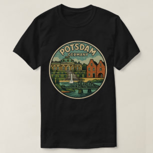 Potsdam Germany Palace Art T-Shirt
