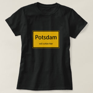 Potsdam Ladies Women T-shirt shirt shirt