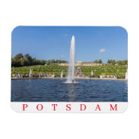 Potsdam Sanssouci Palace Gardens fridge magnet
