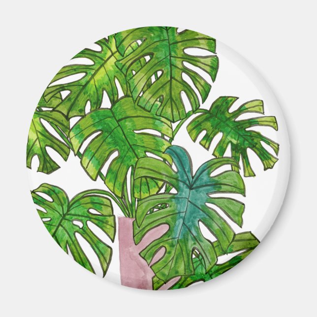 Potted Jungle I Magnet (Front)