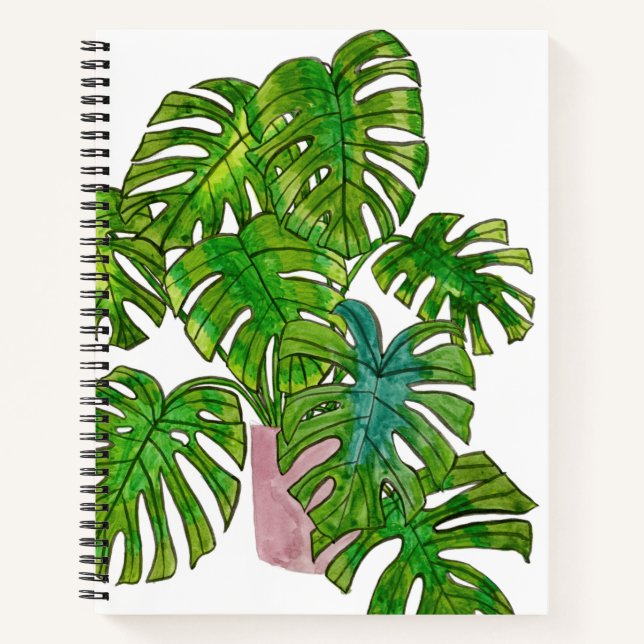 Potted Jungle I Notebook (Front)
