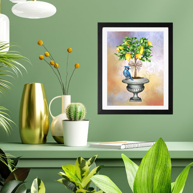 Potted Lemon Tree Poster (Creator Uploaded)