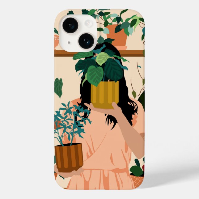 Potted Oasis Case-Mate iPhone Case (Back)