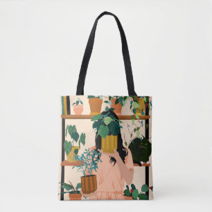 Potted Oasis Tote Bag