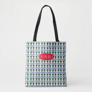 Potted Plant Pattern Tote Bag