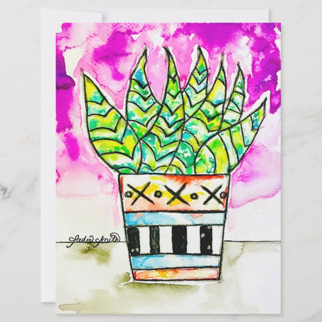 Potted Plant Poster (Front)