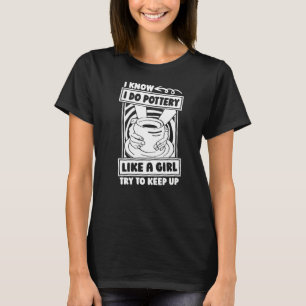 Potter Humourous Handcraft Clay Ceramic Pottery T-Shirt