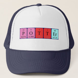 Potter periodic table name hat
