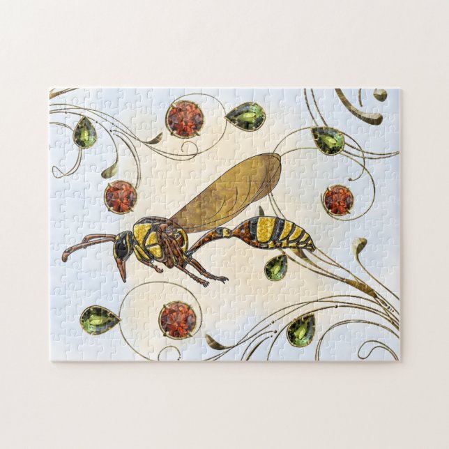 Potter Wasp Jigsaw Puzzle (Horizontal)