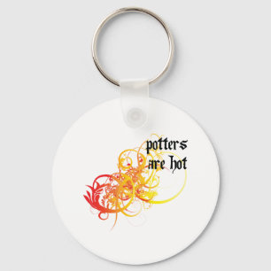 Potters Are Hot Key Ring