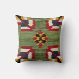 Pottery Barn’s Green Kilim Pillows: Where Luxury Cushion