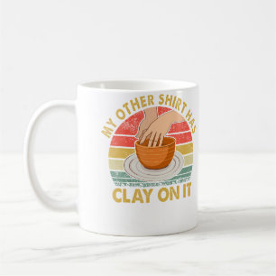 Pottery Ceramics Maker Lover Funny Sculpting Potte Coffee Mug