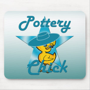 Pottery Chick #7 Mouse Pad