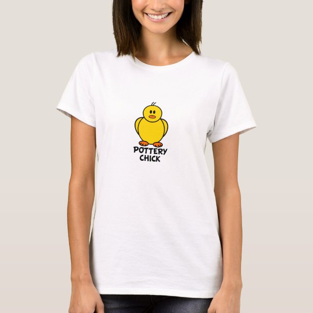 Pottery Chick T-Shirt (Front)