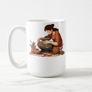 Pottery Clay Ceramic Pottery Maker Ceramics Artist Coffee Mug