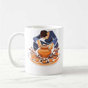 Pottery Clay Ceramic Pottery Maker Ceramics Artist Coffee Mug
