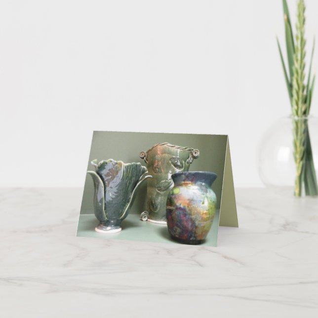 Pottery Designs Note Card (Front)