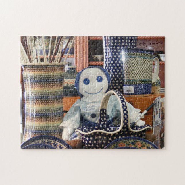 Pottery Doll Puzzle (Horizontal)