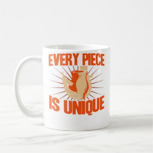 Pottery Every Piece Is Unique Pottery Artist Coffee Mug
