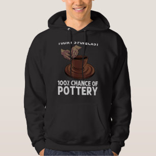Pottery For Men Women Pot Ceramic Artistic Clay Hoodie