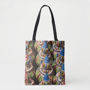Pottery For Sale At Market Tote Bag