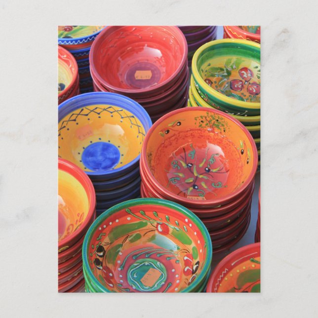 Pottery from the Provence Postcard (Front)