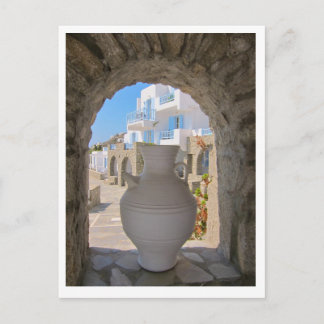 Pottery in Mykonos Postcard