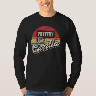 Pottery Is My Cardio Vintage Retro T-Shirt