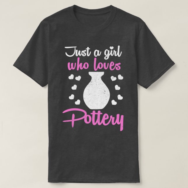 Pottery Potter Clay Ceramics 1 T-Shirt (Design Front)