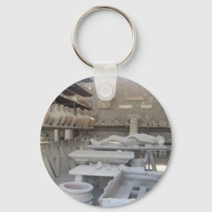 Pottery Room in Pompeii Key Ring
