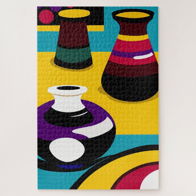 Pottery Still Life Jigsaw Puzzle (Vertical)