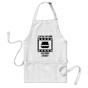 Pottery Stunts Standard Apron