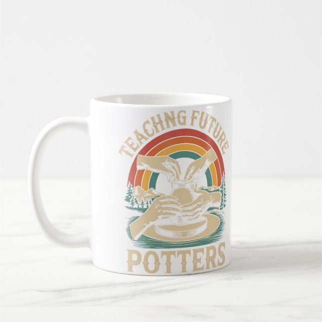 Pottery Teacher Coffee Mug (Left)