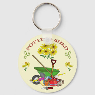 Potting Shed key ring