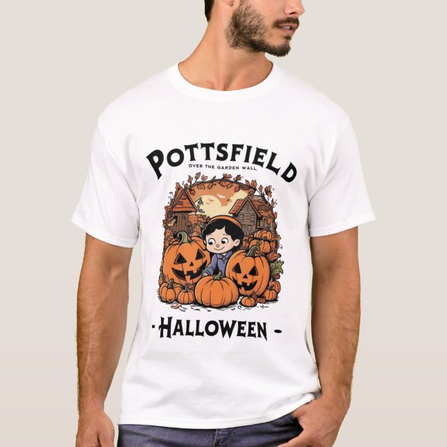 Pottsfield - Halloween  T-Shirt (Front)