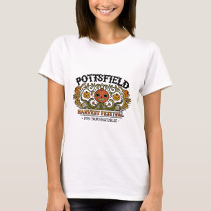 Pottsfield Harvest Festival Pumpkin Fall Autumn Th T-Shirt