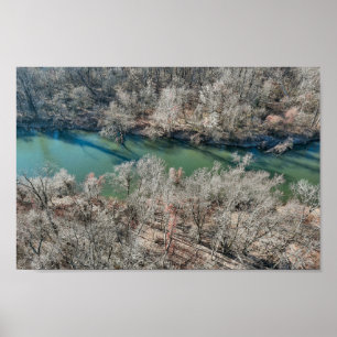 Pottstown Schuylkill River PA Poster