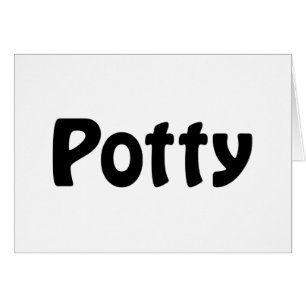 Potty Card
