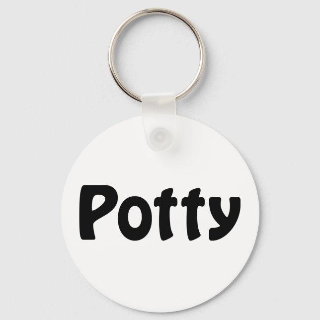 Potty Key Ring (Front)