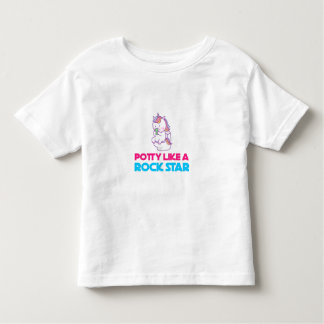potty like a rock star toddler T-Shirt