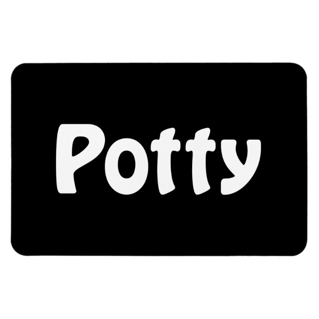 Potty Magnet (Horizontal)
