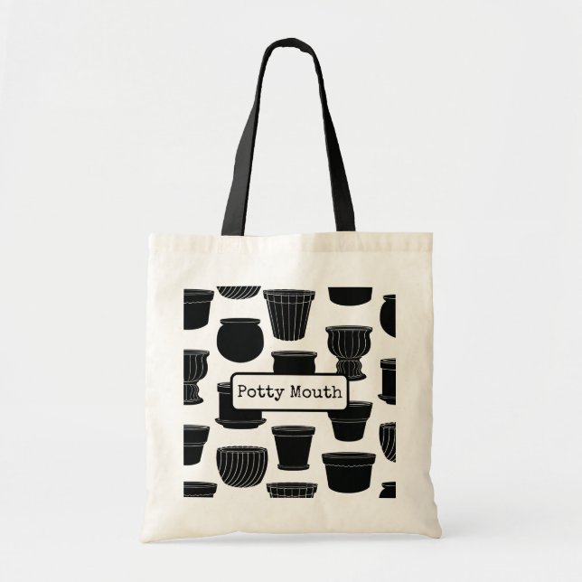 Potty Mouth Tote Bag (Front)