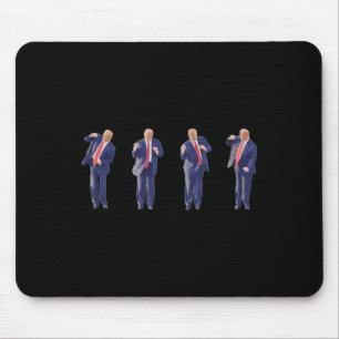 Potus 45 Dance President Donald Trump 47th Usa Pre Mouse Pad