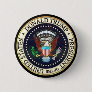 POTUS  Donald J. Trump 6 Cm Round Badge