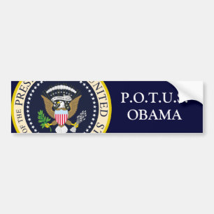 POTUS OBAMA BUMPER STICKER
