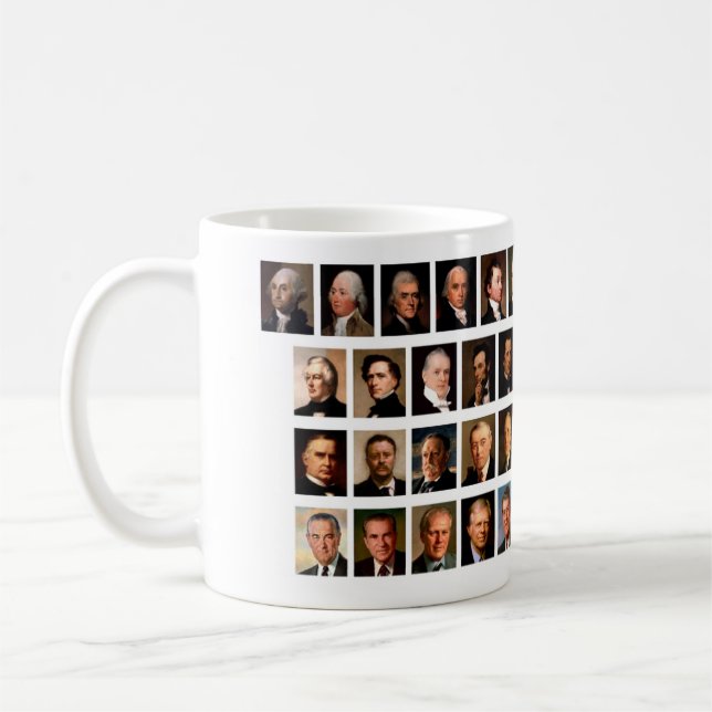 POTUS Portraits Mug (Left)