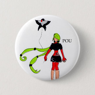 Pou 6 Cm Round Badge