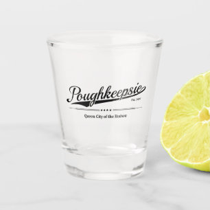 Poughkeepsie Queen City Shot Glass