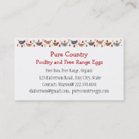 Poultry, Chicken Farm Eggs Free Run, Organic Busi