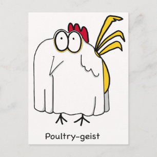 Poultry-geist Postcard